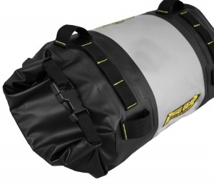 Photo of Hurricane 10L Roll bag on white background - Focusing on top roll closure